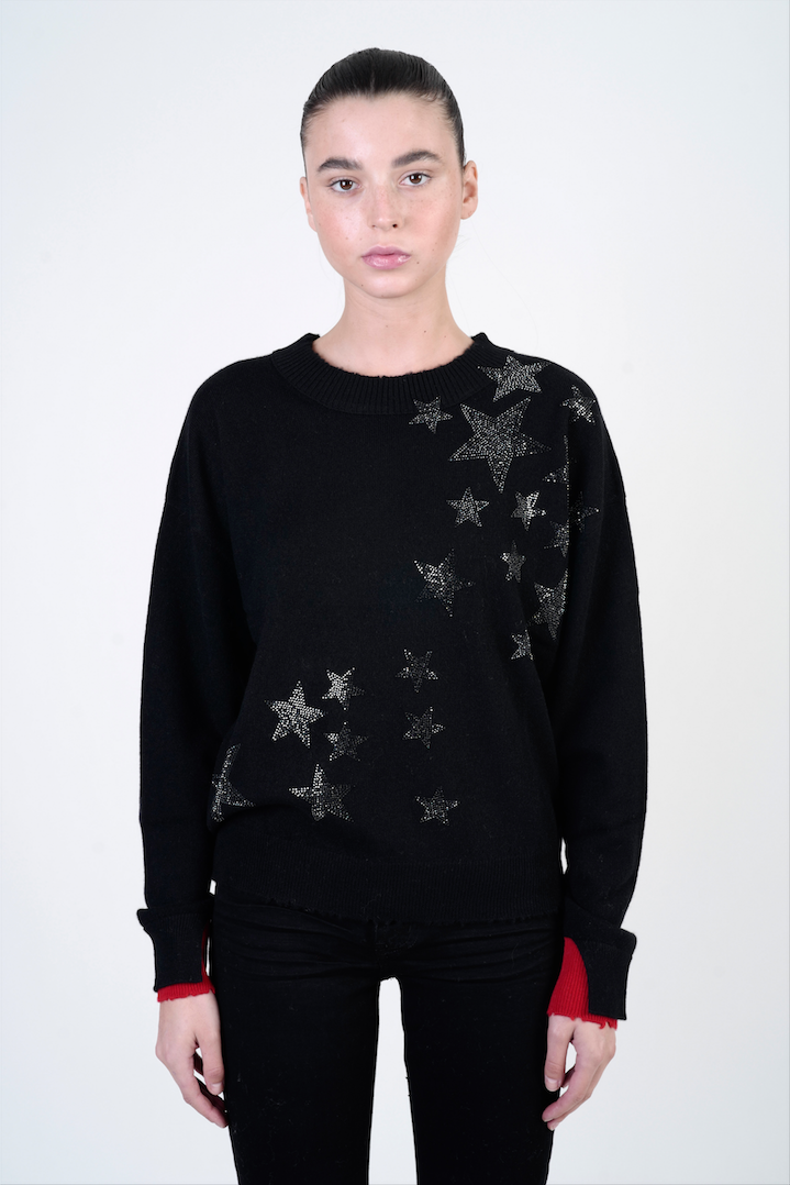 GABY STAR CASHMERE SWEATER – AUGUST REIGN