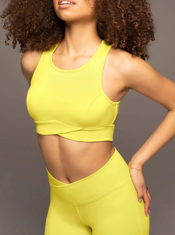 LIME RAY LONGLINE BRA – AUGUST REIGN