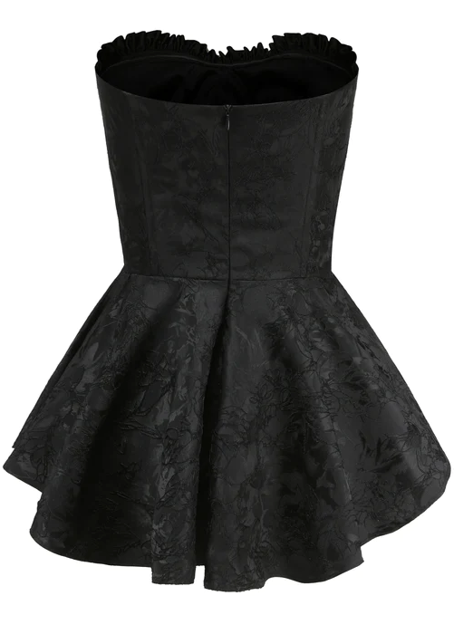 BLACK AIRINA DRESS